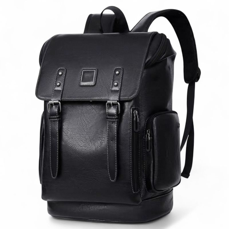 MV MOVAC - Mochila Bolso Elegante de Cuero PU Impermeable de Gran Capacidad