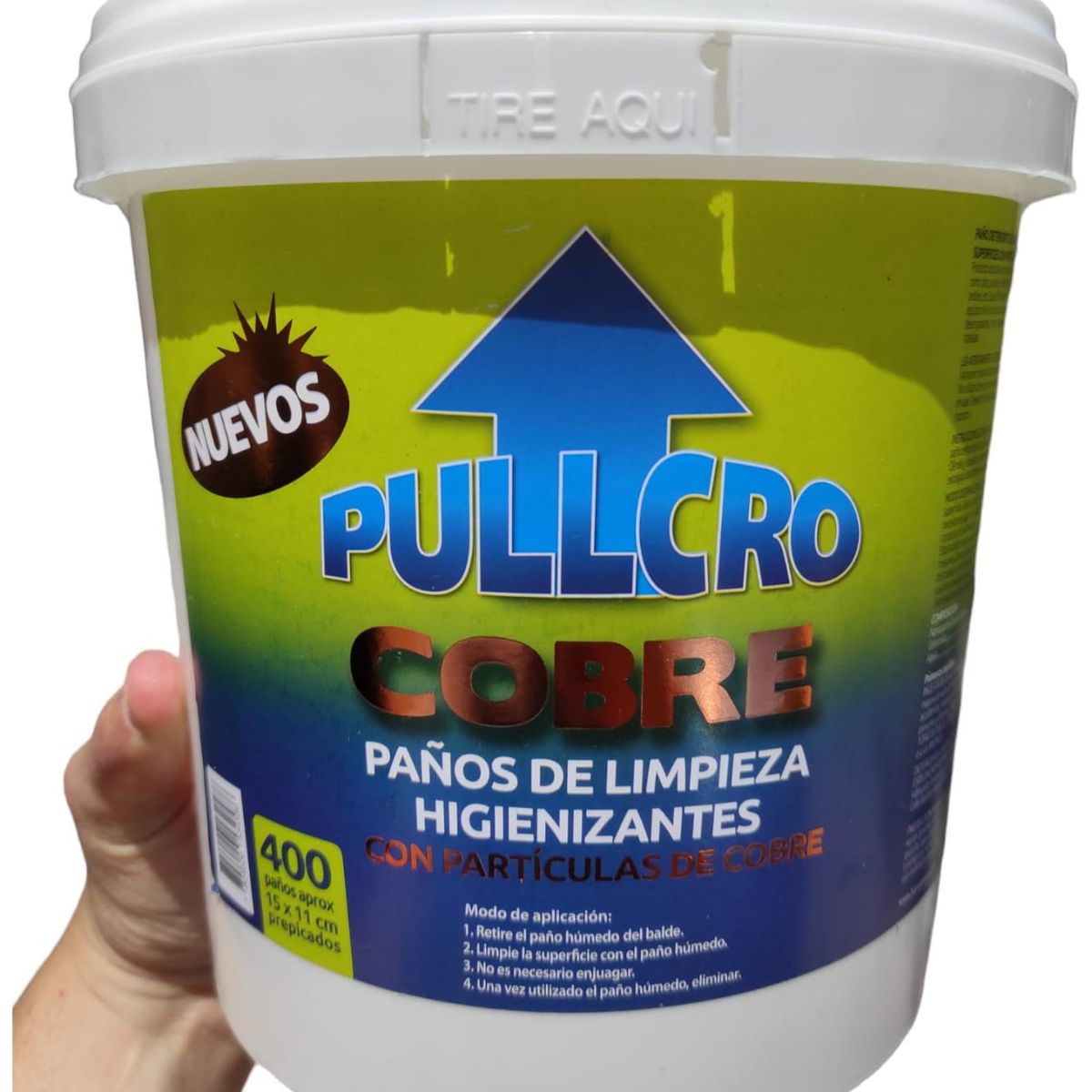 GENERICO - Toallas desinfectantes Pullcro 400u