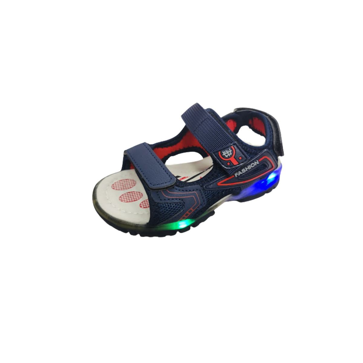 VINNYS OUTLET - Sandalia Niño Luces Azul