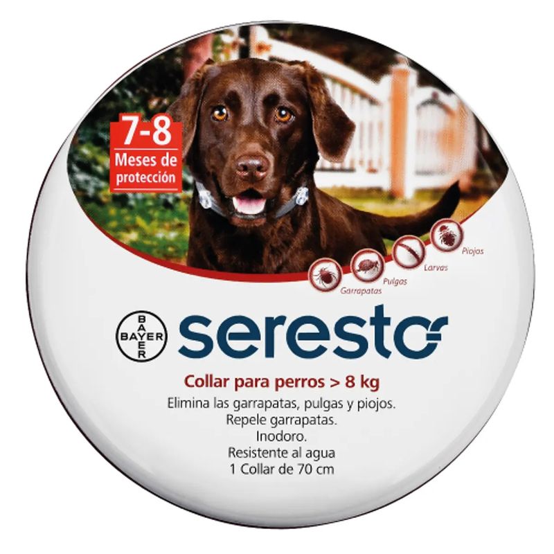 ELANCO - Seresto Collar Perros sobre 8 Kg