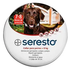 ELANCO - Seresto Collar Perros sobre 8 Kg