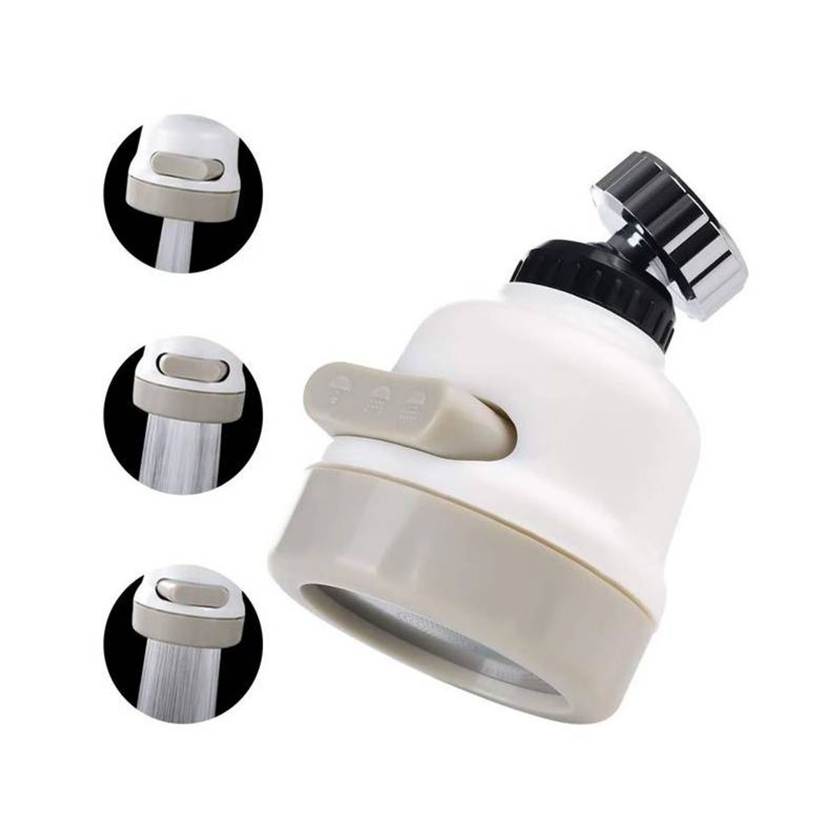 GENERICO - Adaptador Para Lavaplatos Antisalpicaduras Ahorra Agua