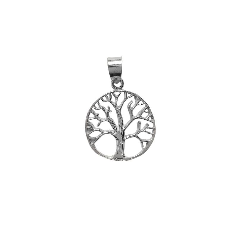 ANDREA COGGIOLA JOYAS - Colgante Árbol De La Vida Plata Fina 925
