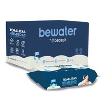 Wipes Toallas Húmedas BeWater - Caja 12 paquetes - 720 unidades