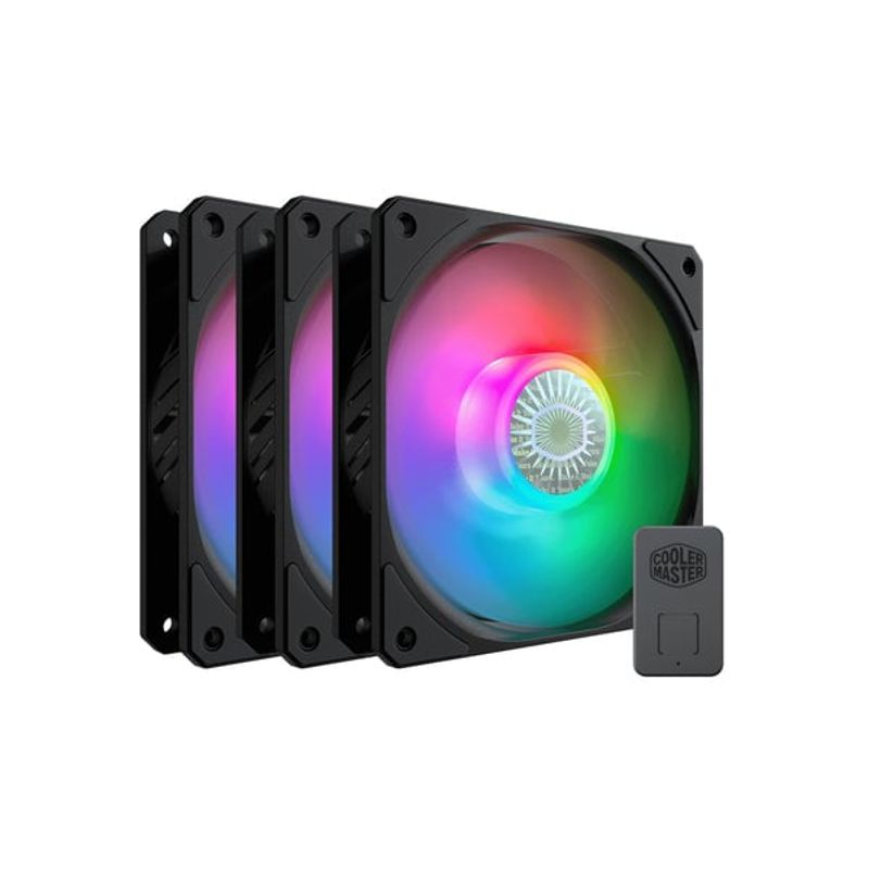 COOLER MASTER - Ventilador Cooler Master Sickleflow 120 ARGB 3 en 1