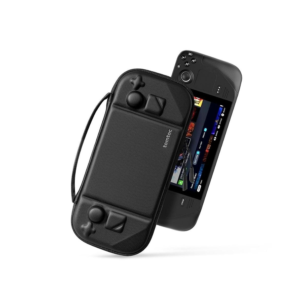 TOMTOC - Tomtoc Estuche FancyCase-G38 para Steam Deck - Negro