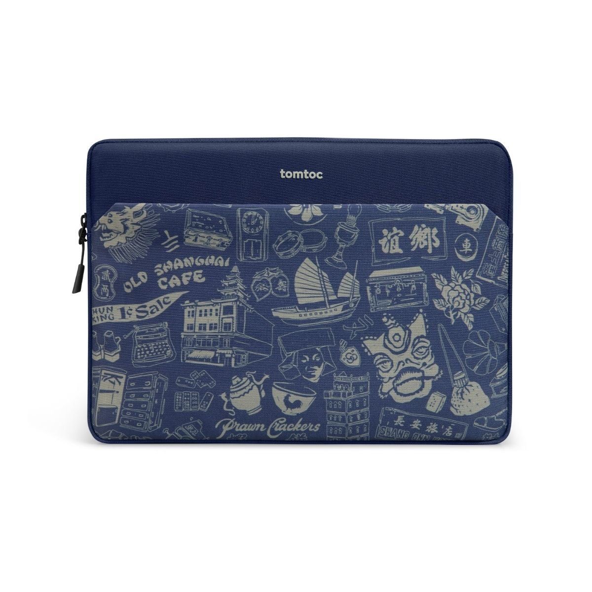 TOMTOC - Tomtoc Funda Light-A18 OCHM para Macbook 14 - Azul
