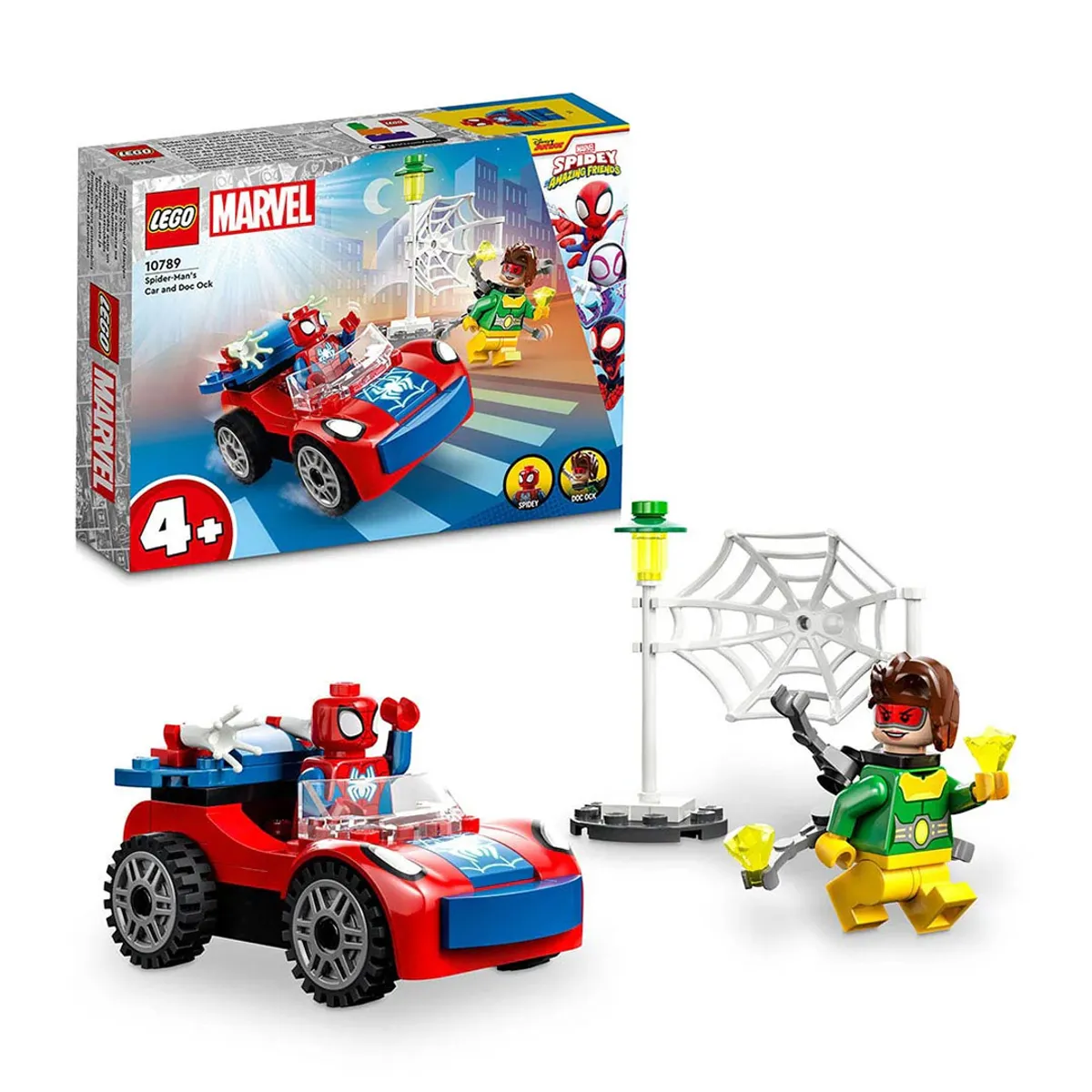 LEGO - LEGO Auto de Spider-Man y Doc Ock - 10789 LEGO