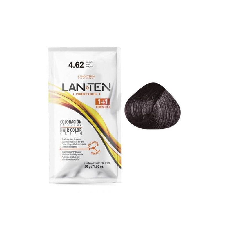 GENERICO - Coloración en Crema 4.62 Castaño Medio Borgoña