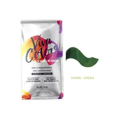 GENERICO - Crema de Coloración Viva Color 4000 Verde 50g