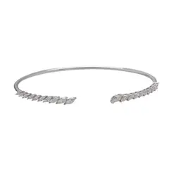 JB JOYAS BARON - Pulsera Oro Blanco 18kt Diamante 1,14Qts - Danielle Costantini