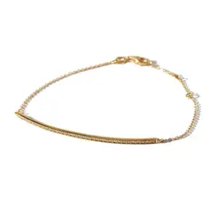 JB JOYAS BARON - Pulsera Oro Miel 18kt Diamantes 27 Pts - Danielle Costantini