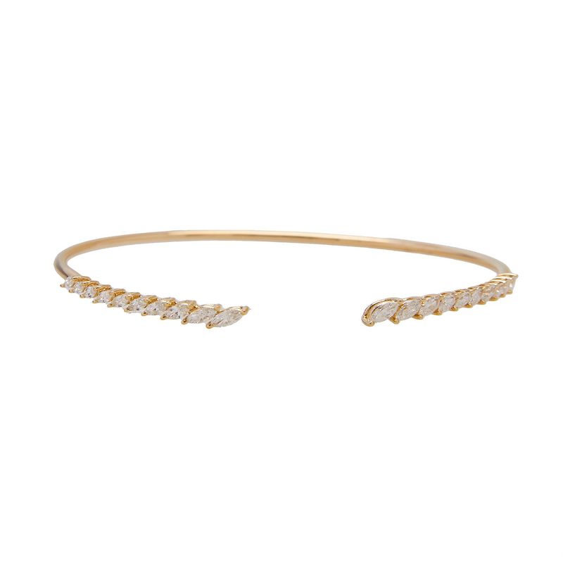 JB JOYAS BARON - Pulsera Oro Amarillo 18kt Diamantes 1,14 Qts - Danielle Costantini
