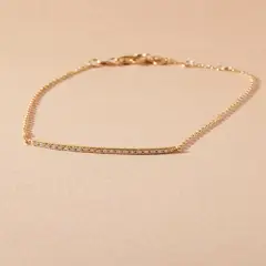 JB JOYAS BARON - Pulsera Oro Amarillo 18kt Diamantes 17 Pts - Danielle Costantini