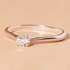 JB JOYAS BARON - Anillo Oro Amarillo 18kt Diamantes 1X31 Pts - Danielle Costantini