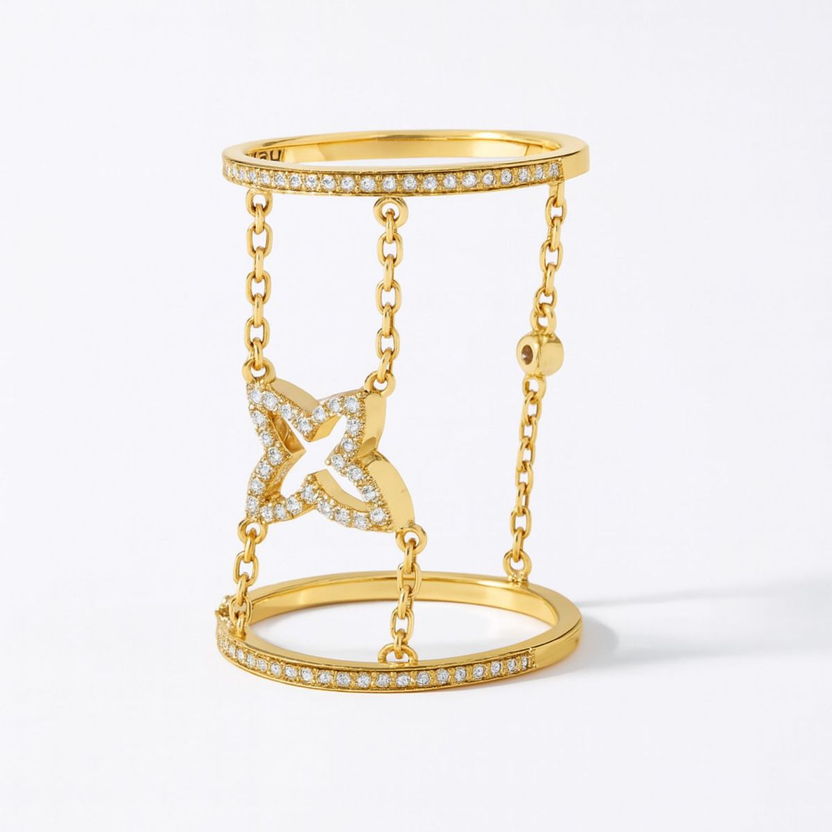 JB JOYAS BARON - Anillo Oro Amarillo 18kt Diamantes 40 Pts - Danielle Costantini