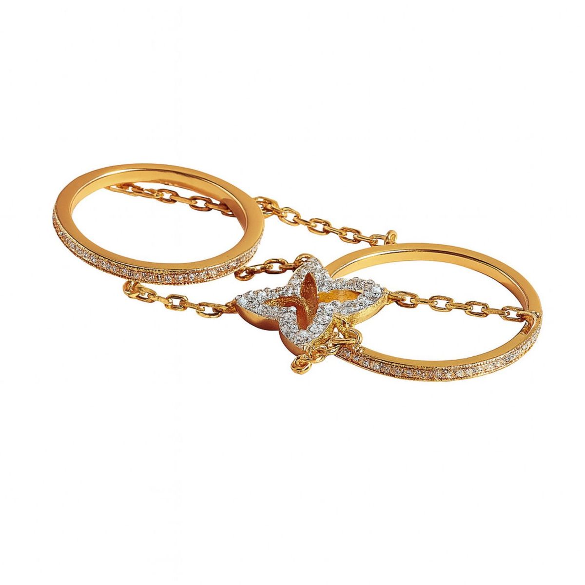 JB JOYAS BARON - Anillo Oro Amarillo 18kt Diamantes 40 Pts - Danielle Costantini