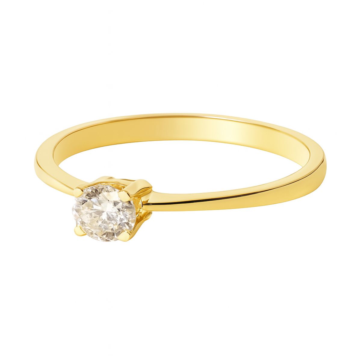 JB JOYAS BARON - Anillo Oro  18kt Diamantes 1x30 Pts - Danielle Costantini