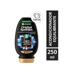 GARNIER - Acondicionador Carbón Magnético 250 ML
