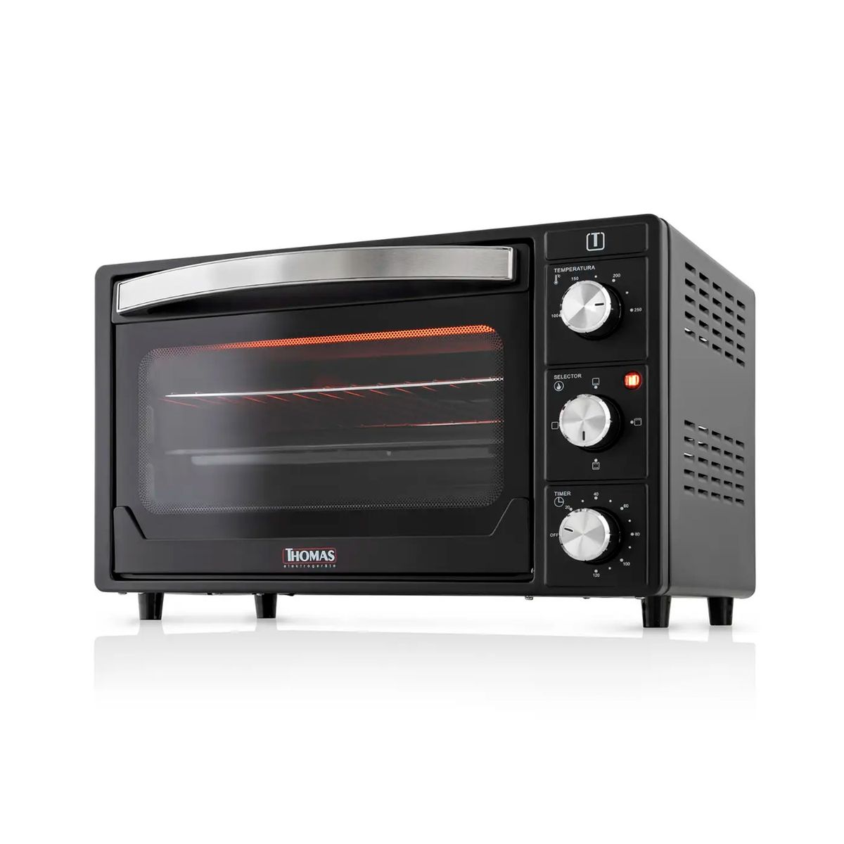 THOMAS - Horno Electrico Thomas Th-25n01 25 Litros + Grill