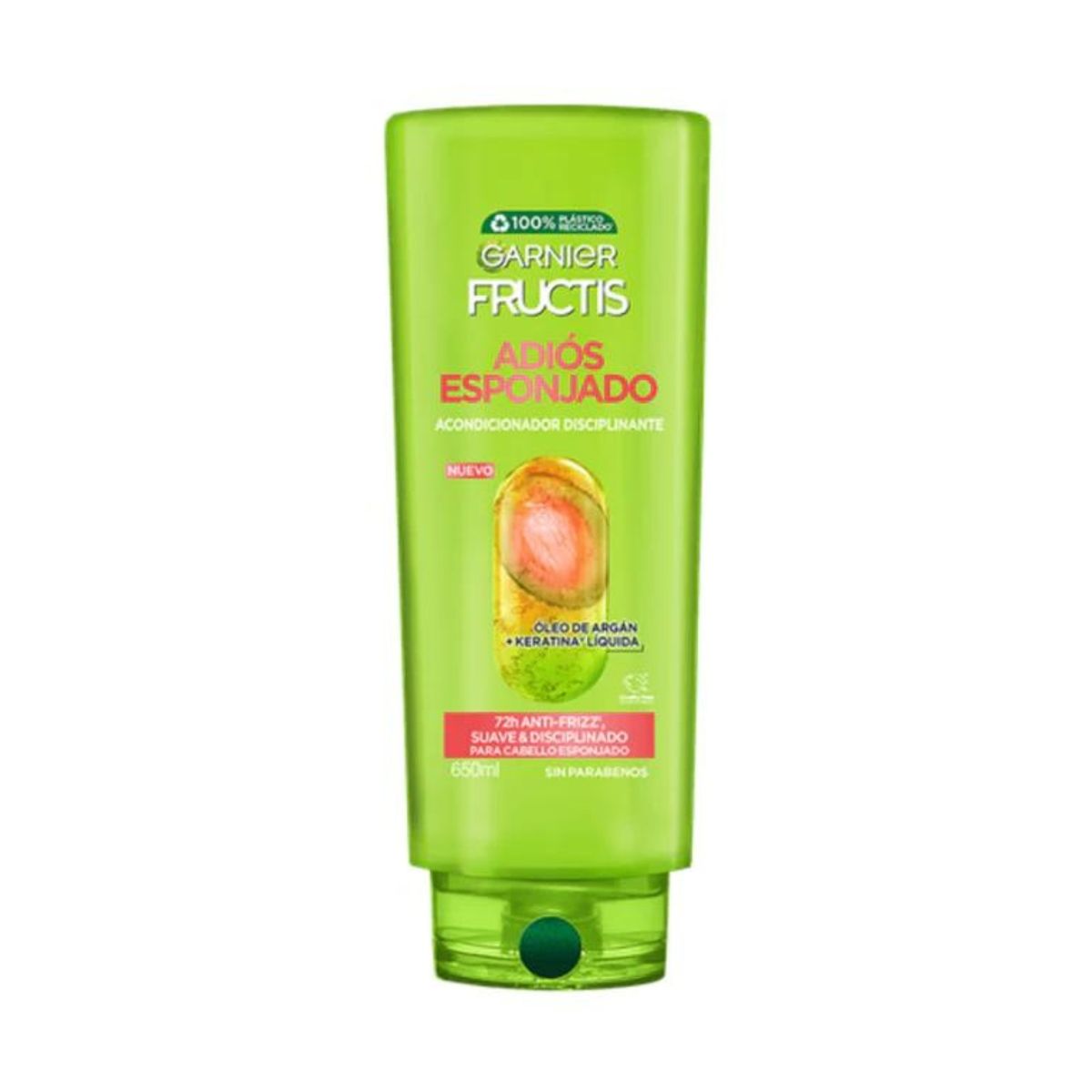 GARNIER - Acondicionador Disciplinante Garnier Fructis Adiós Esponjado 650 ml.-