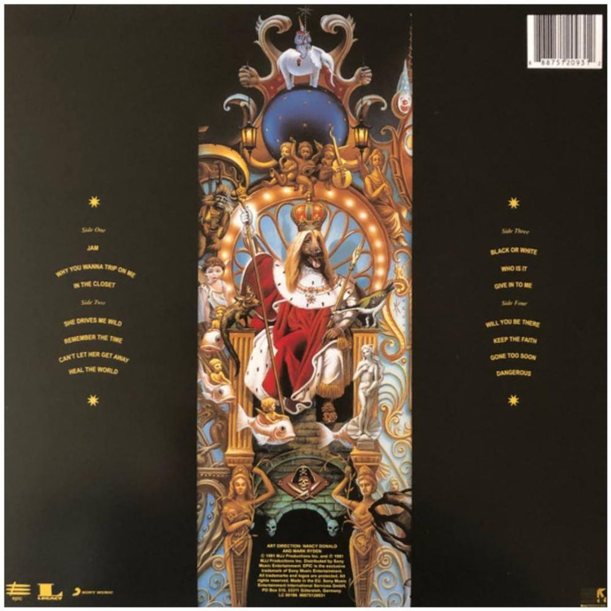 HITWAY MUSIC - MICHAEL JACKSON - DANGEROUS (2LP) - VINILO HITWAY MUSIC