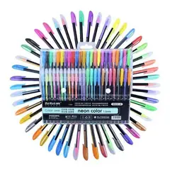 GENERICO - Set Colores Gel Fluorescentes Neón 48und