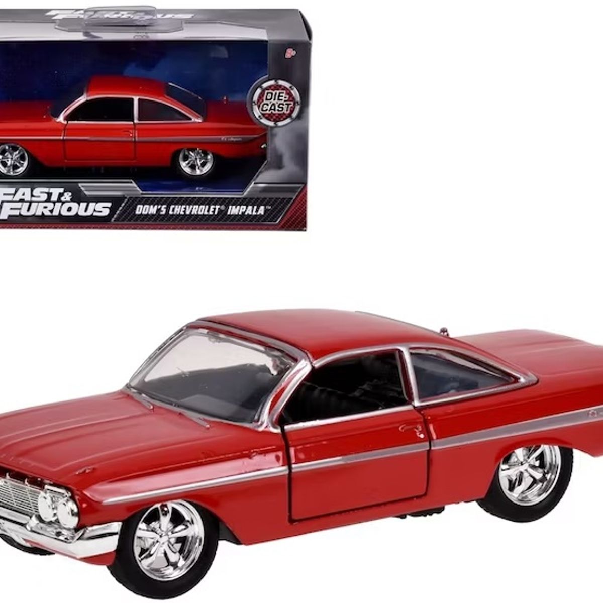 JADA TOYS - Auto Dom´s Chevrolet Impala Rápido Esc 1: 32 # 98304
