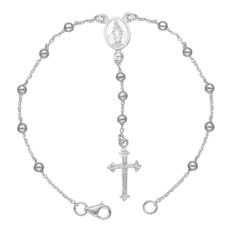 GENERICO - Denario virgen milagrosa de plata 925