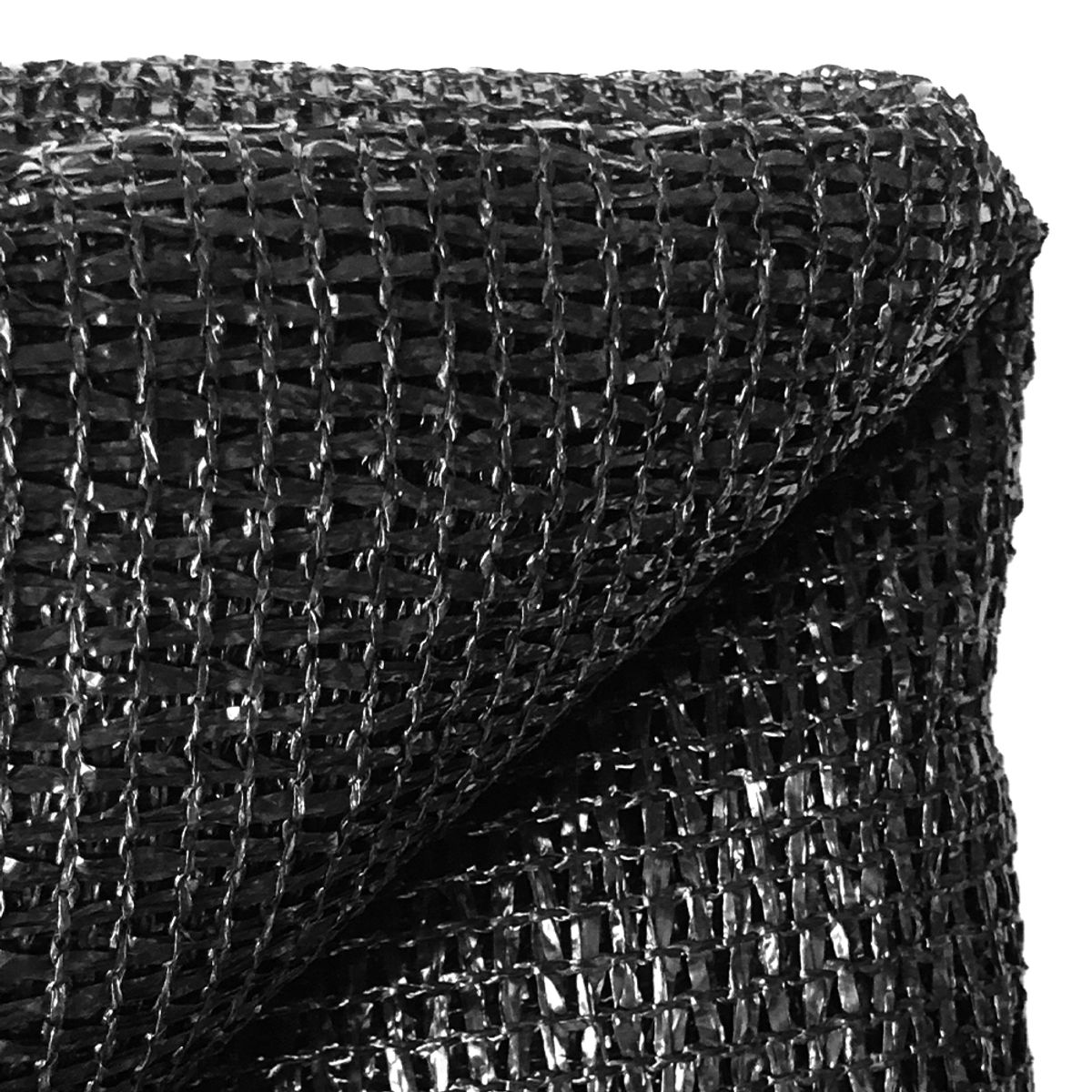 QRUBBER - Malla Raschel Negra 2,1 x 100 Mts. Sombra 65% - Qrubber