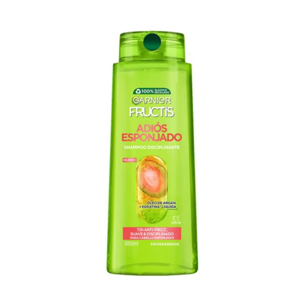 GARNIER - Shampoo Disciplinante Garnier Fructis Adiós Esponjado 650 ml