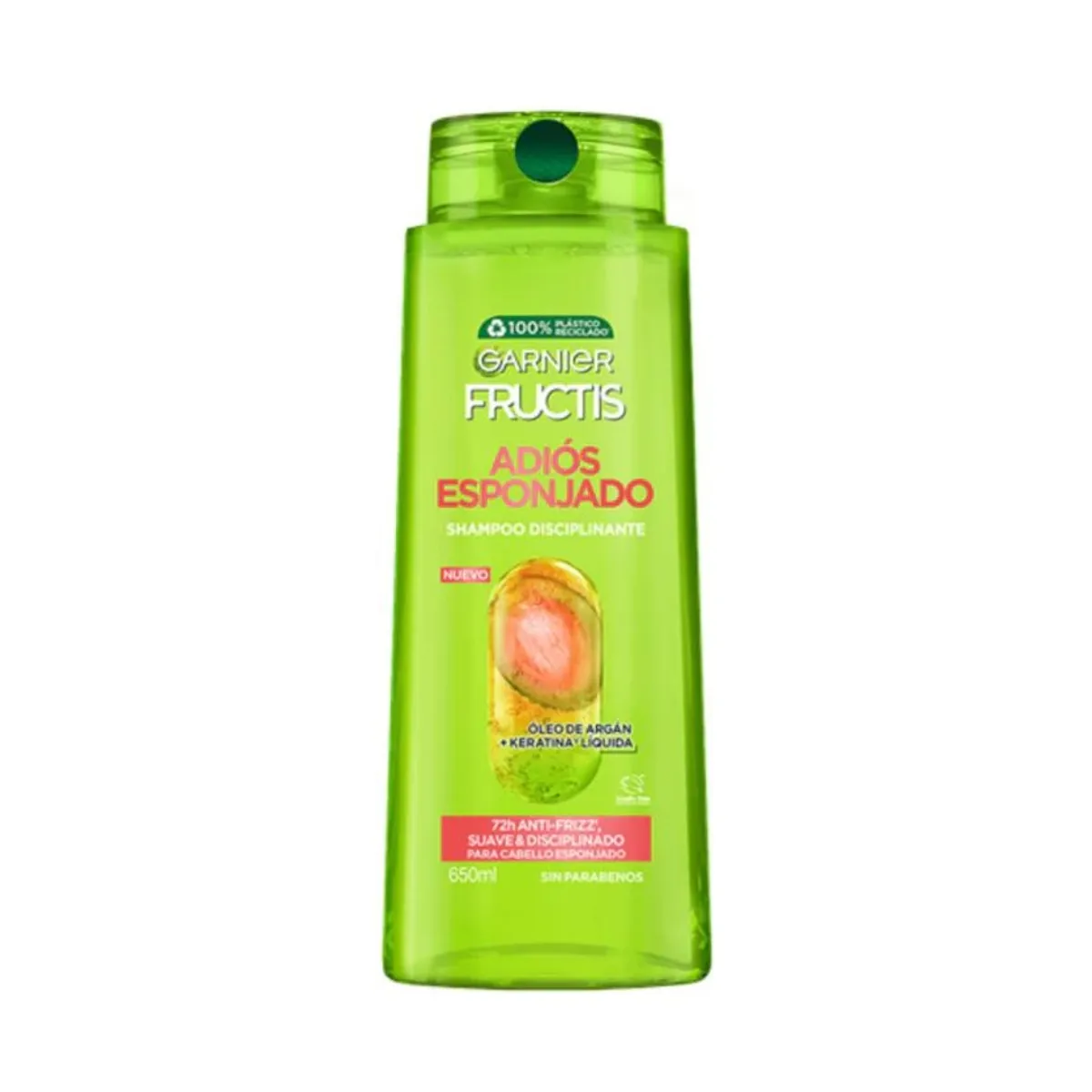 GARNIER - Shampoo Disciplinante Garnier Fructis Adiós Esponjado 650 ml