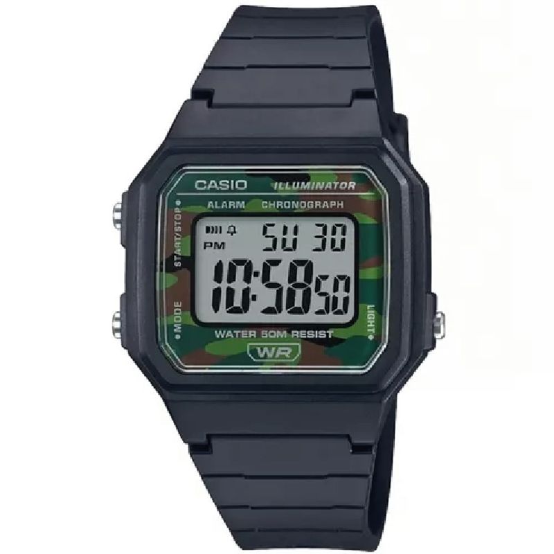 CASIO - Reloj Casio Unisex W-217h-3b Exclusivo Camuflaje
