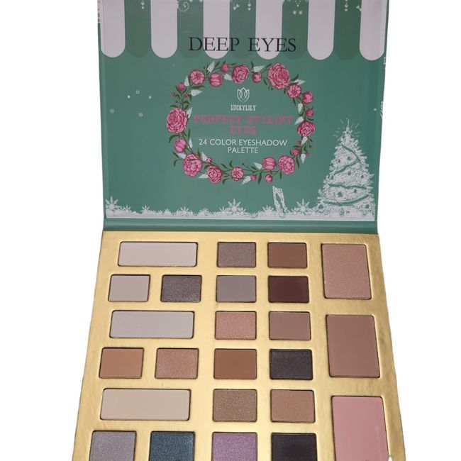 ANGELES DEL HOGAR - paleta de sombras Perfect stylist eyes LuckyLily