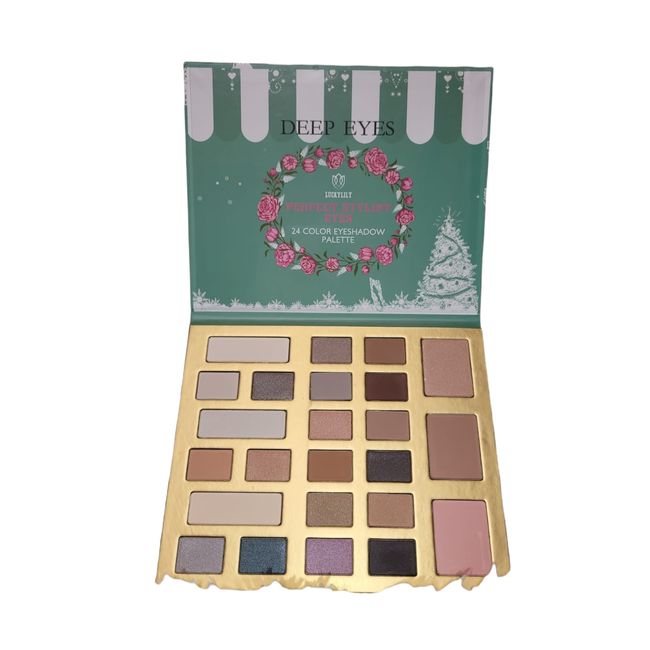 ANGELES DEL HOGAR - paleta de sombras Perfect stylist eyes LuckyLily