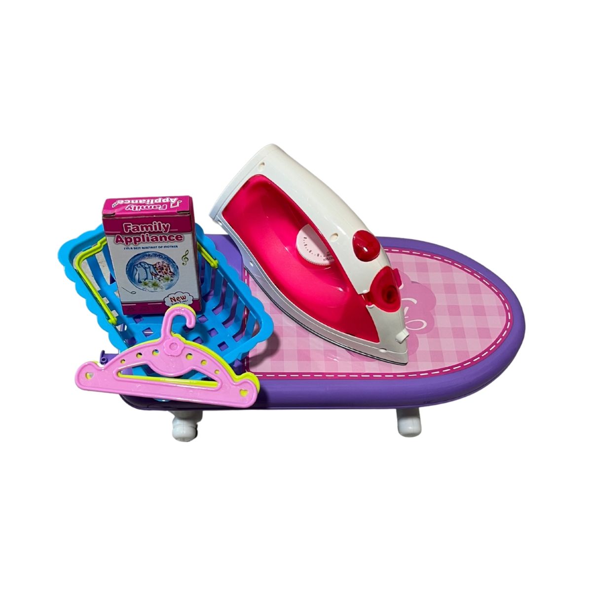 GENERICO - Set Juguete Tabla Planchar Con Plancha Niñas