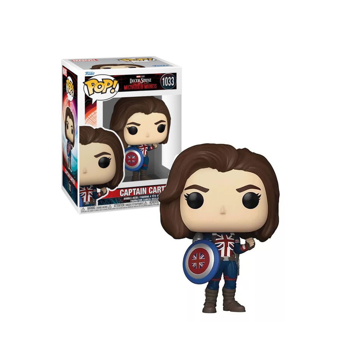 FUNKO - Funko Pop Marvel Doctor Strange - Captain Carter 1033