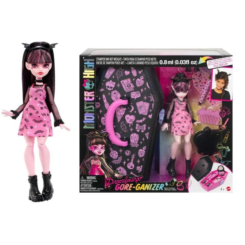 MONSTER HIGH - Monster High Draculaura Gore Ganizer Set De Juego