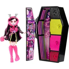MONSTER HIGH - Draculaura Skulltimate Secrets Neon