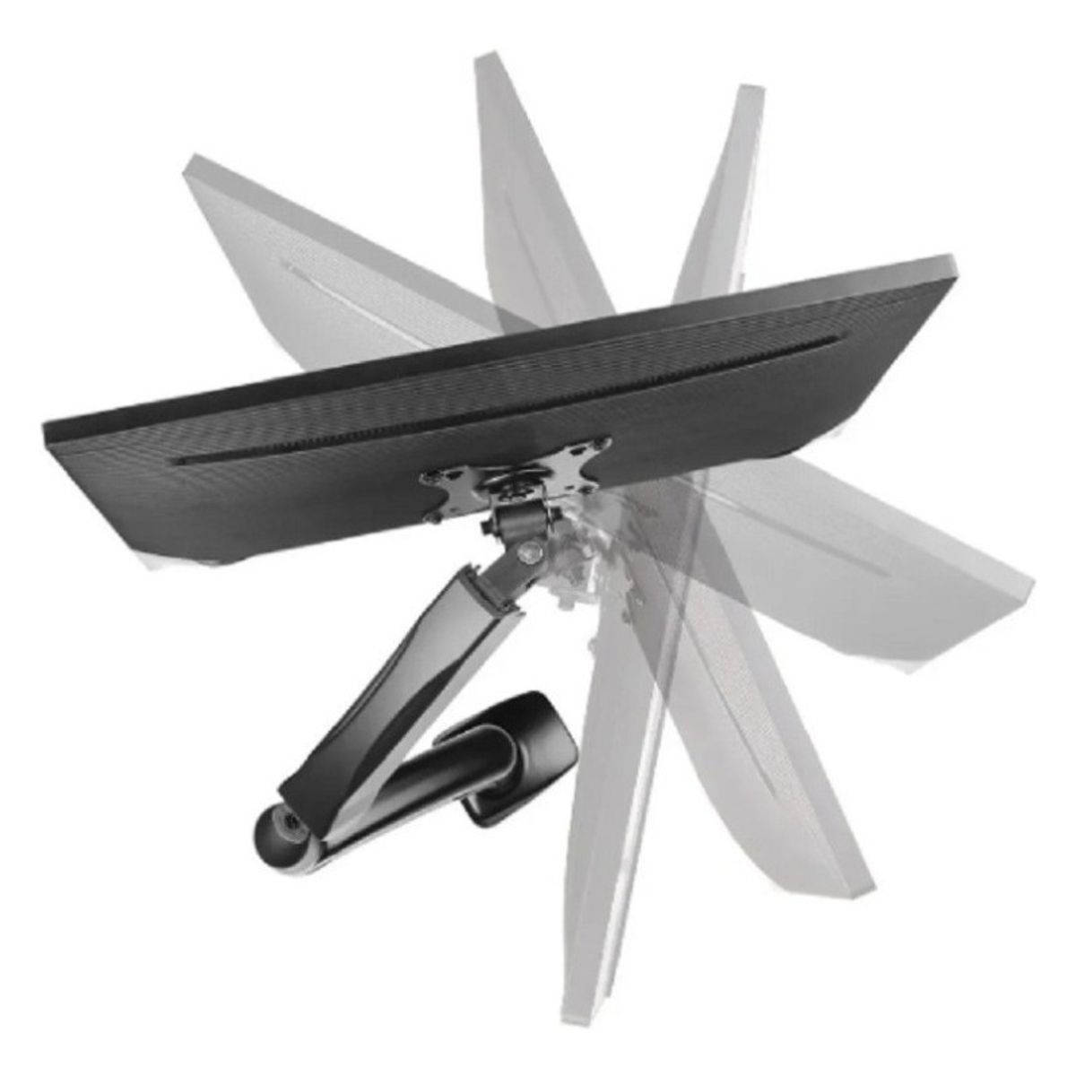 U BUY - Soporte Monitor Neumático Escritorio 13-27 Pulgadas