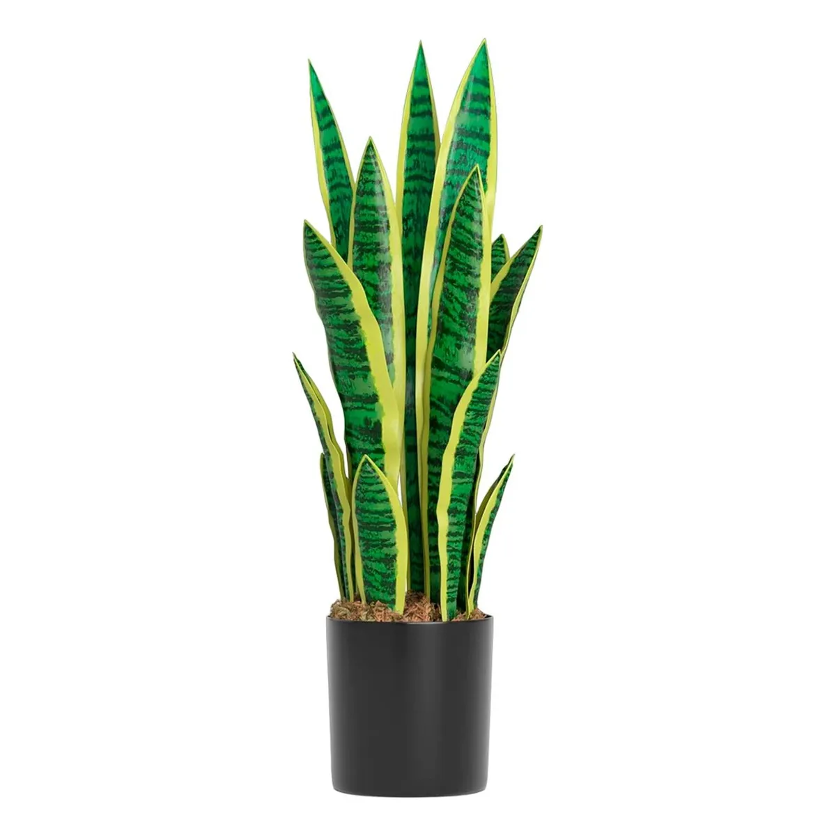 GENERICO - Planta Artificial Lengua De Suegra Planta Sansevieria Flores
