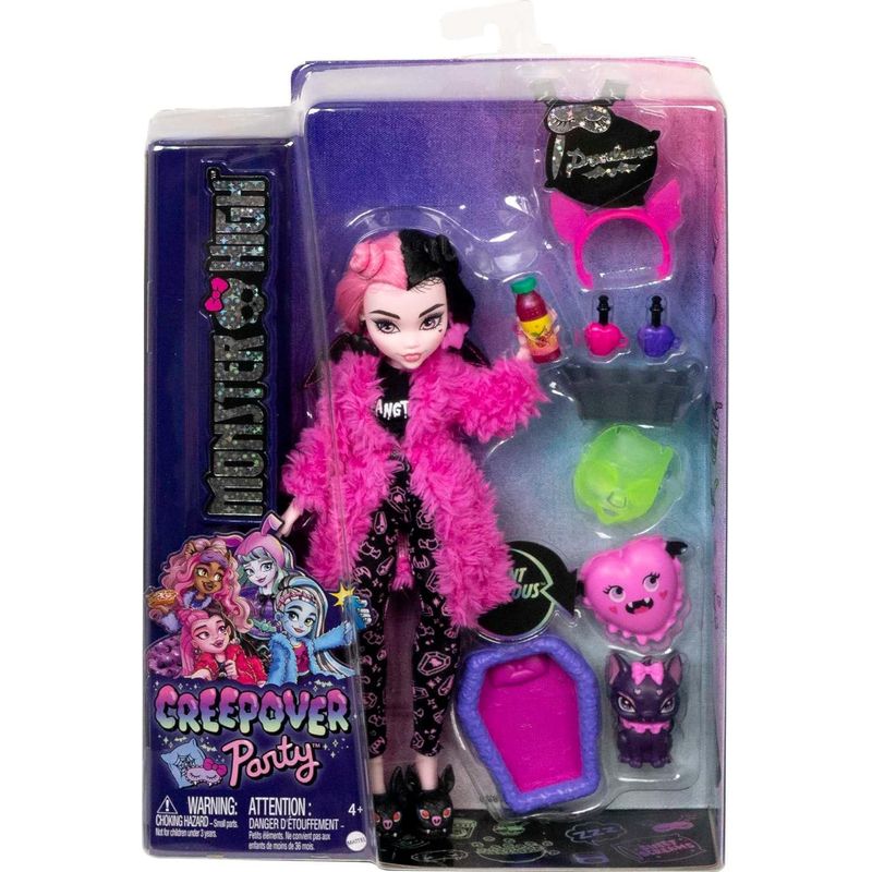 MONSTER HIGH - Monster High Muñeca Draculaura Creepover Party