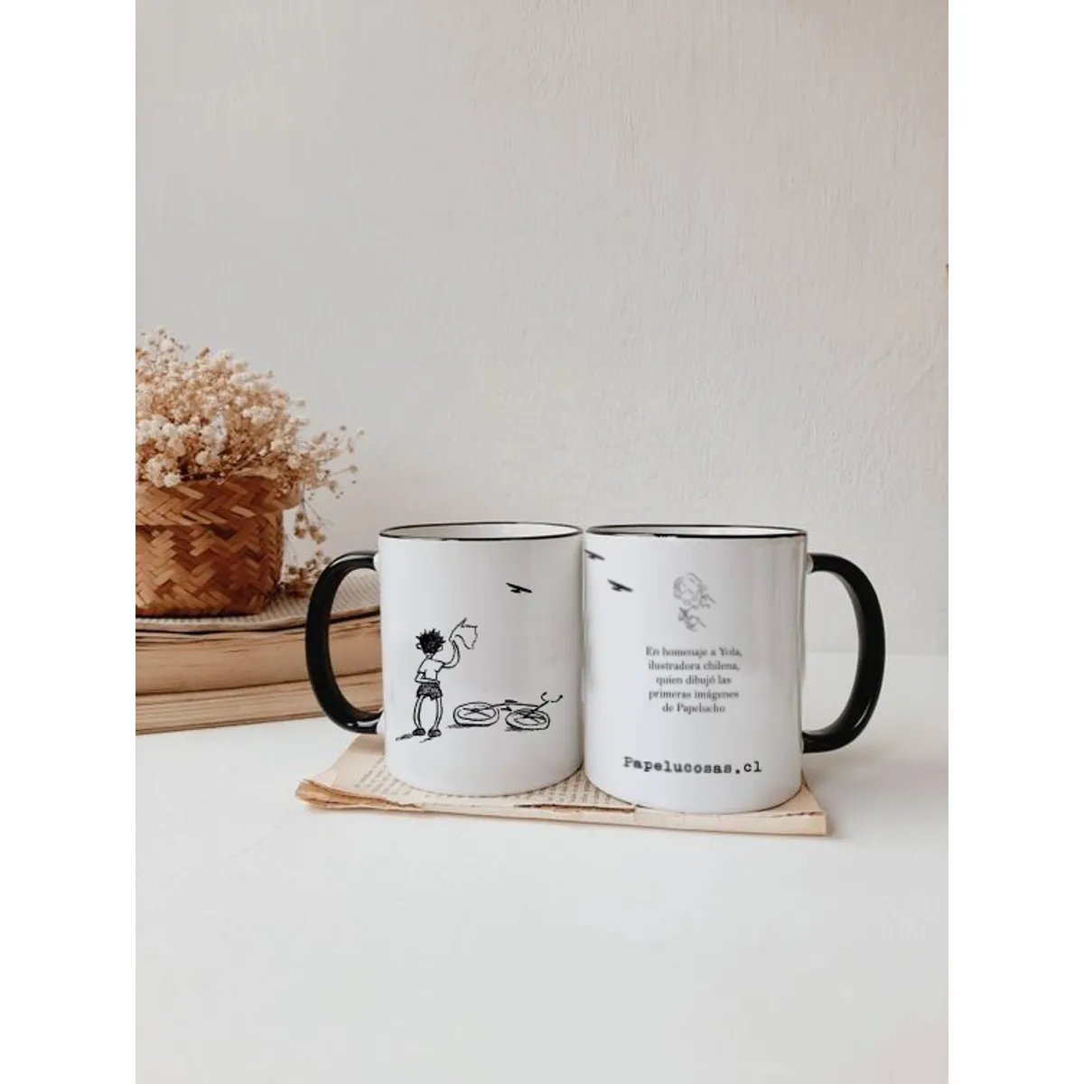 HERENCIA COLCHAGUA - Tazón Papelucosas ilustraciones YOLA, Ilustración Nº 21