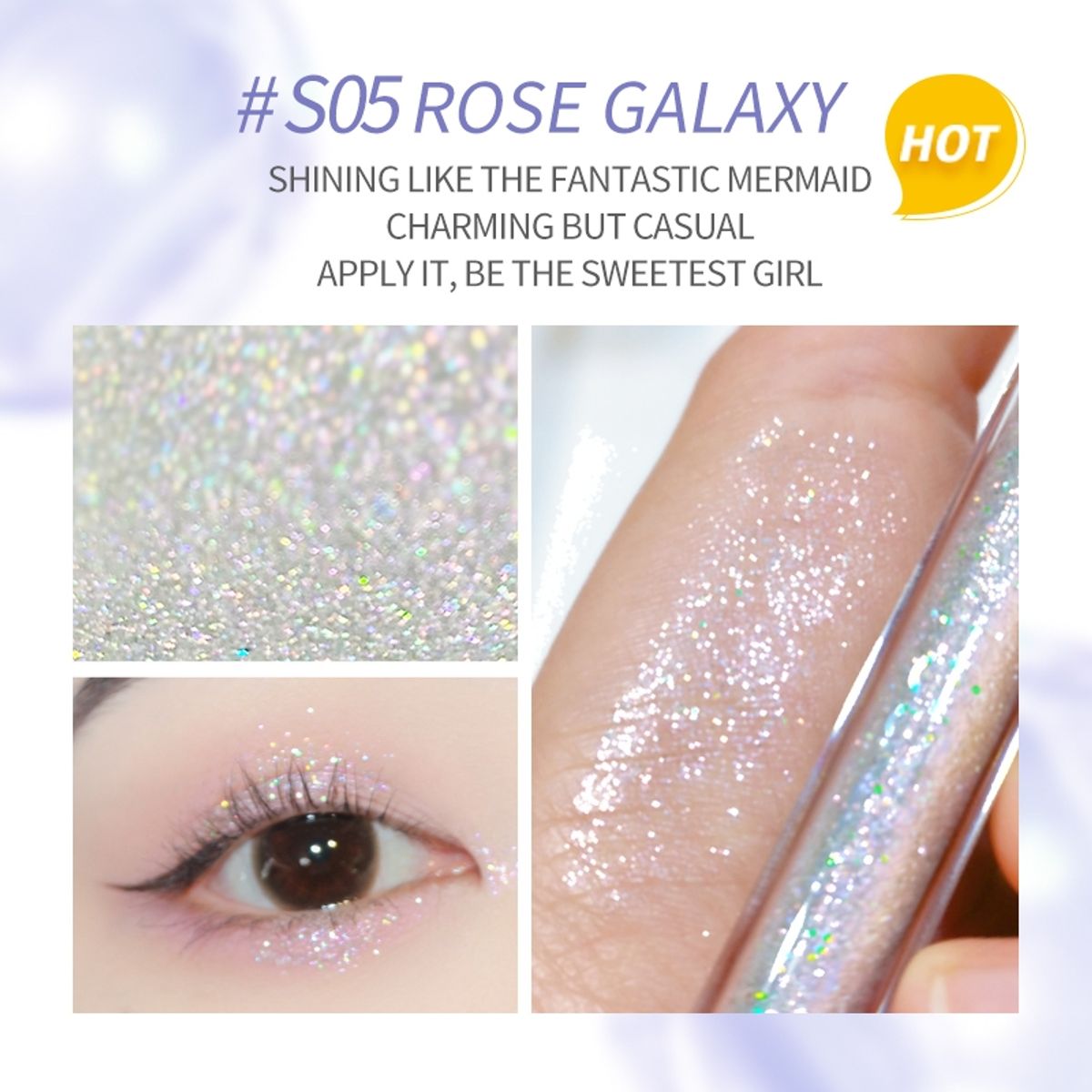 FOCALLURE - Glittering Liquid S05 Focallure Delineador Glitter
