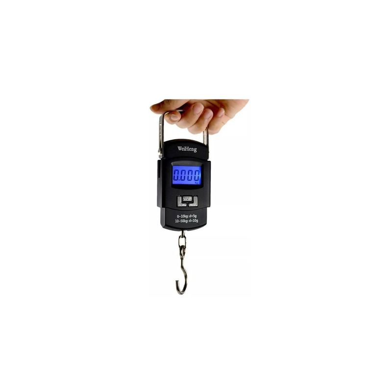 GENERICO - Balanza Digital mano Portátil tipo Romana 50 kg Premium