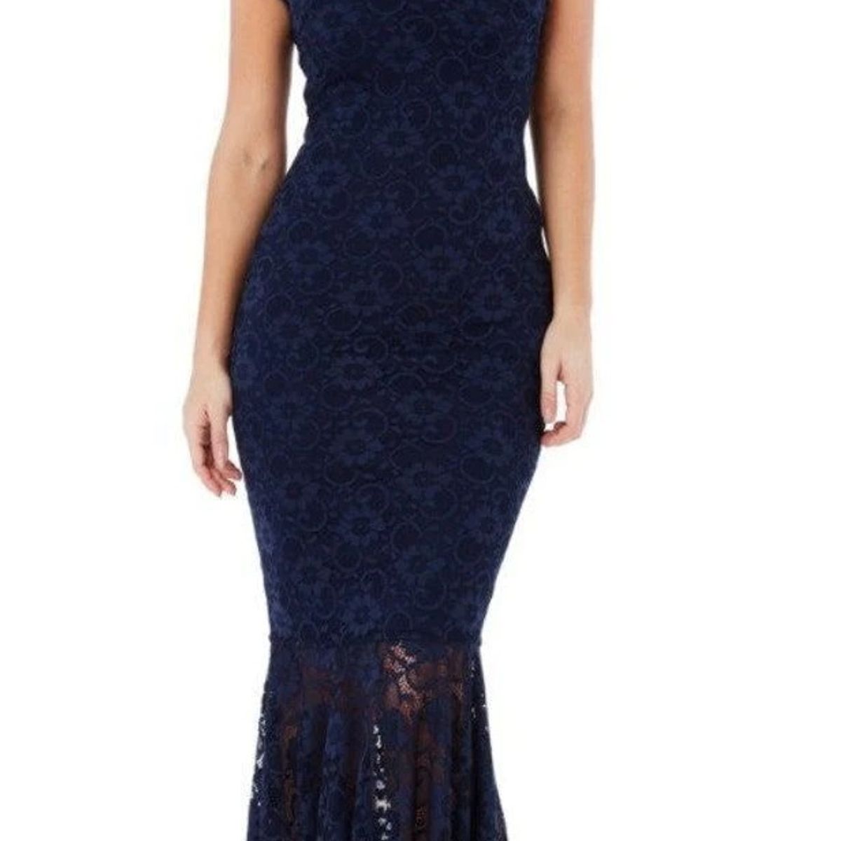 ARRAKASTA - Vestido sirena de encaje