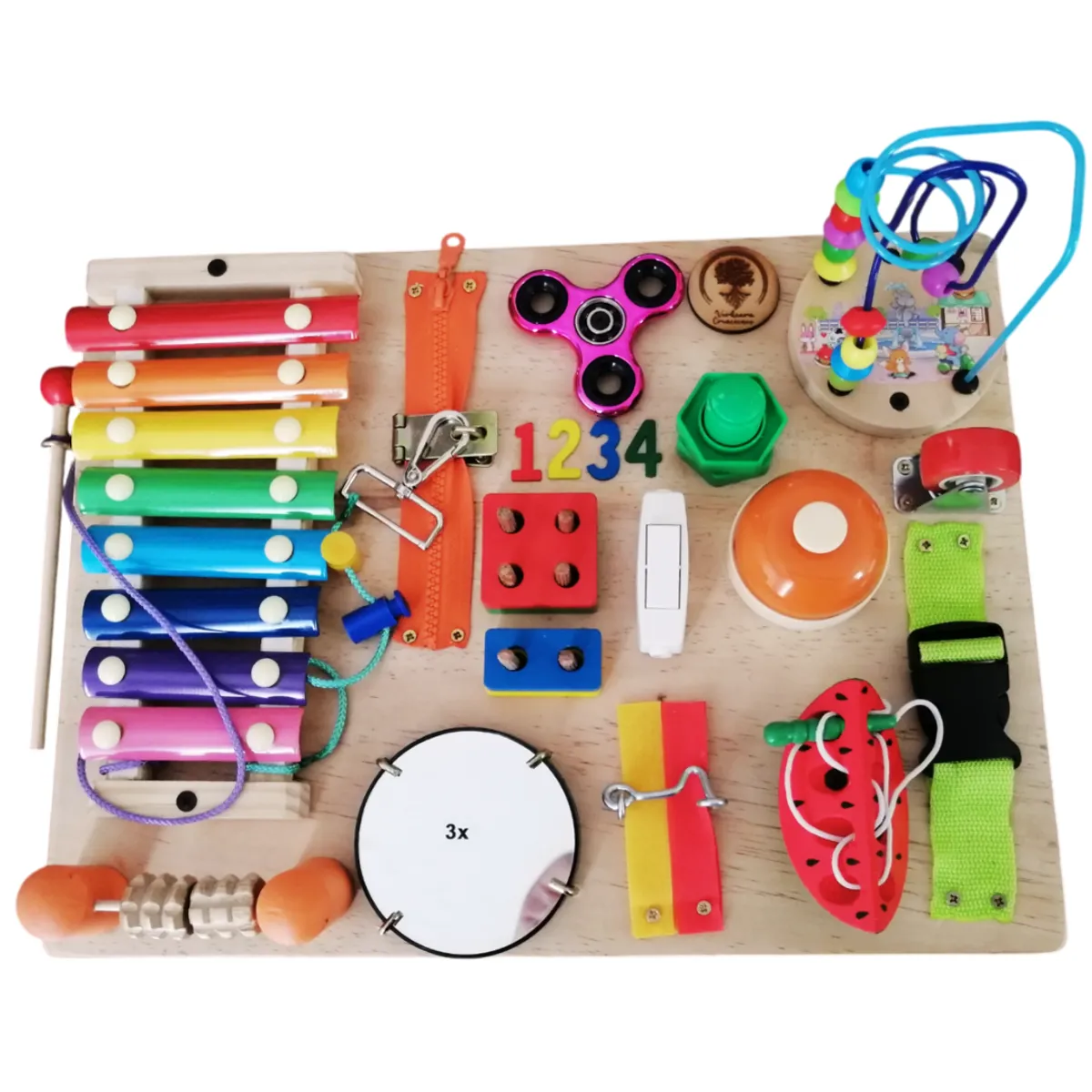 GENERICO - TABLERO DIDACTICO MONTESSORI JULY JULY