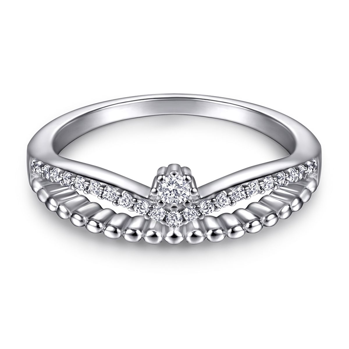 NAZ - anillo plata Armonía Centelleante.-