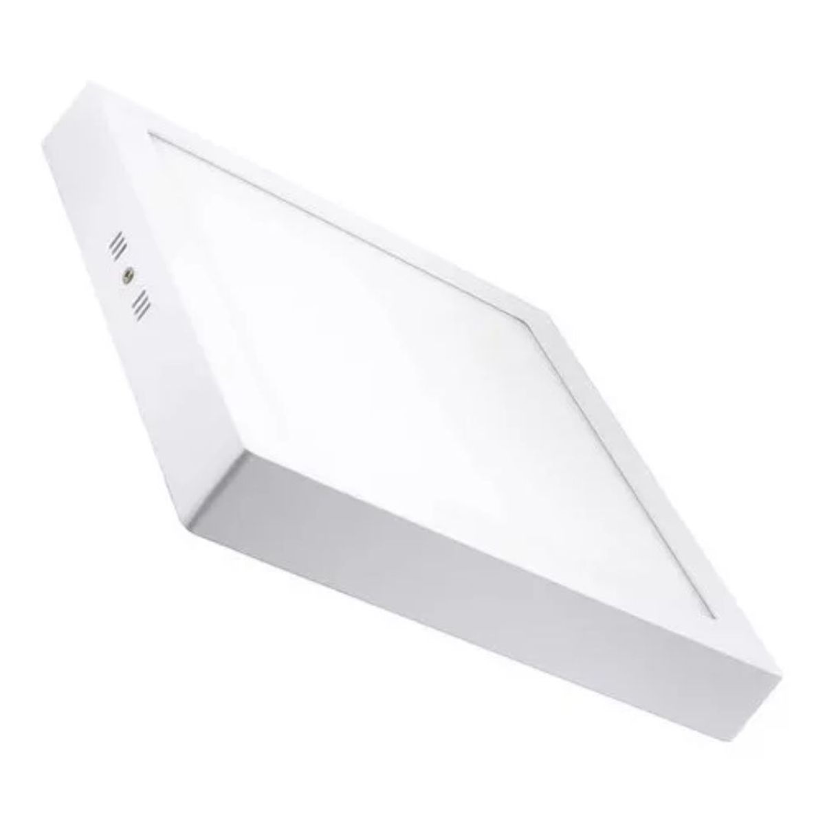 GENERICO - Plafon Techo Foco Sobrepuesto Panel Led Lampara Cuadrado12w Luz Fria