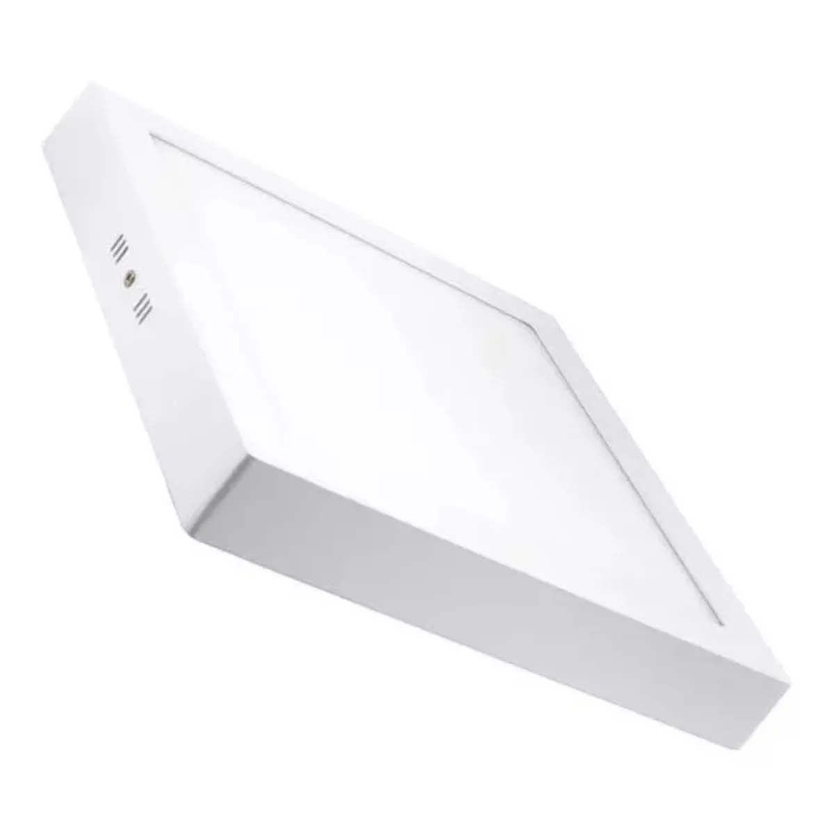 GENERICO - Plafon Techo Foco Sobrepuesto Panel Led Lampara Cuadrado12w Luz Fria